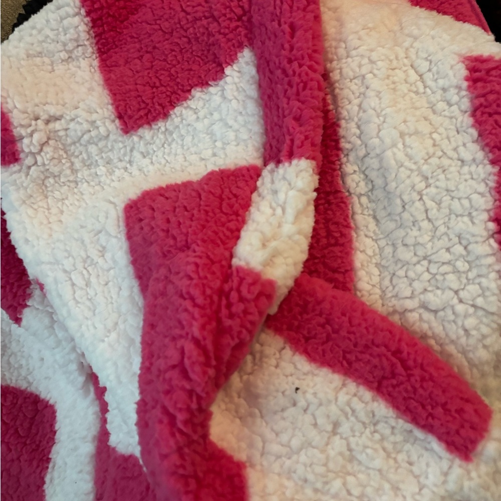 LuLaRoe Pink and White Textured Fabric